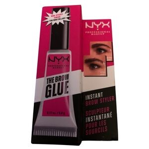 New The Brow Glue Extreme Hold Eyebrow Gel - Clear BY NYX .17OZ TRANSPARENT